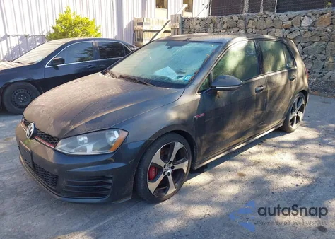 2015 Volkswagen Golf Gti 2.0T Se W/Performance Package 4-Door from USA, damaged, VIN 3VW547AU8FM102878
